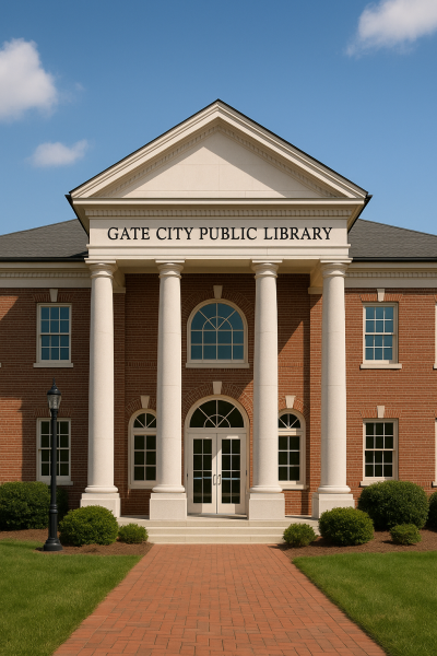 File:20250513 2159 Gate City Library simple compose 01jv686gvwe9qvvq7d107nnhct.png